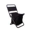 Cadeira de acampamento de dobramento durável da praia do encosto do elevado desempenho durável cadeira de jardim portátil com saco mais fresco